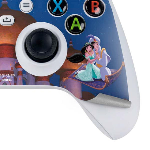 Disney Aladdin and Jasmine Magic Carpet Xbox Series S Controller Skin